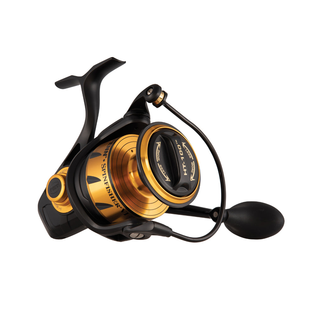 penn 7500 spinning reel Slammer SLAIV Capt. Harry's CHS730 Rod Combo ensuring protection from waves and saltwater for the gearbox and drag system Penn Spinfisher VII Spinning Reel.