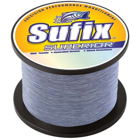 Sufix Superior Smoke Blue Monofilament - 80lb - 2890 yds [649-080]