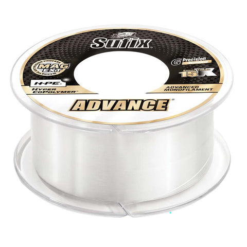 Sufix Advance Monofilament - 17lb - Clear - 330 yds [604-117]