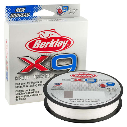 Berkley x9 Braid Crystal - 20lb - 164 yds - X9BFS20-CY [1486886]