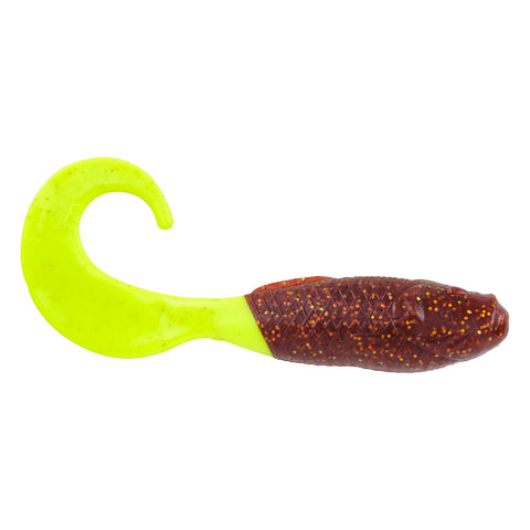 Berkley Gulp! Saltwater Swimming Mullet - 4" - Root Beer Gold/Chartreuse [1519937]